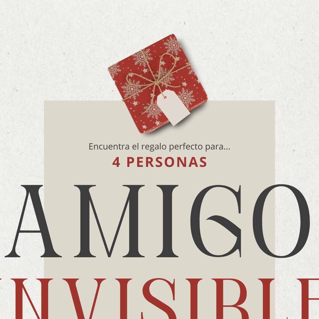 Pack Amigo Invisible 4 Personas