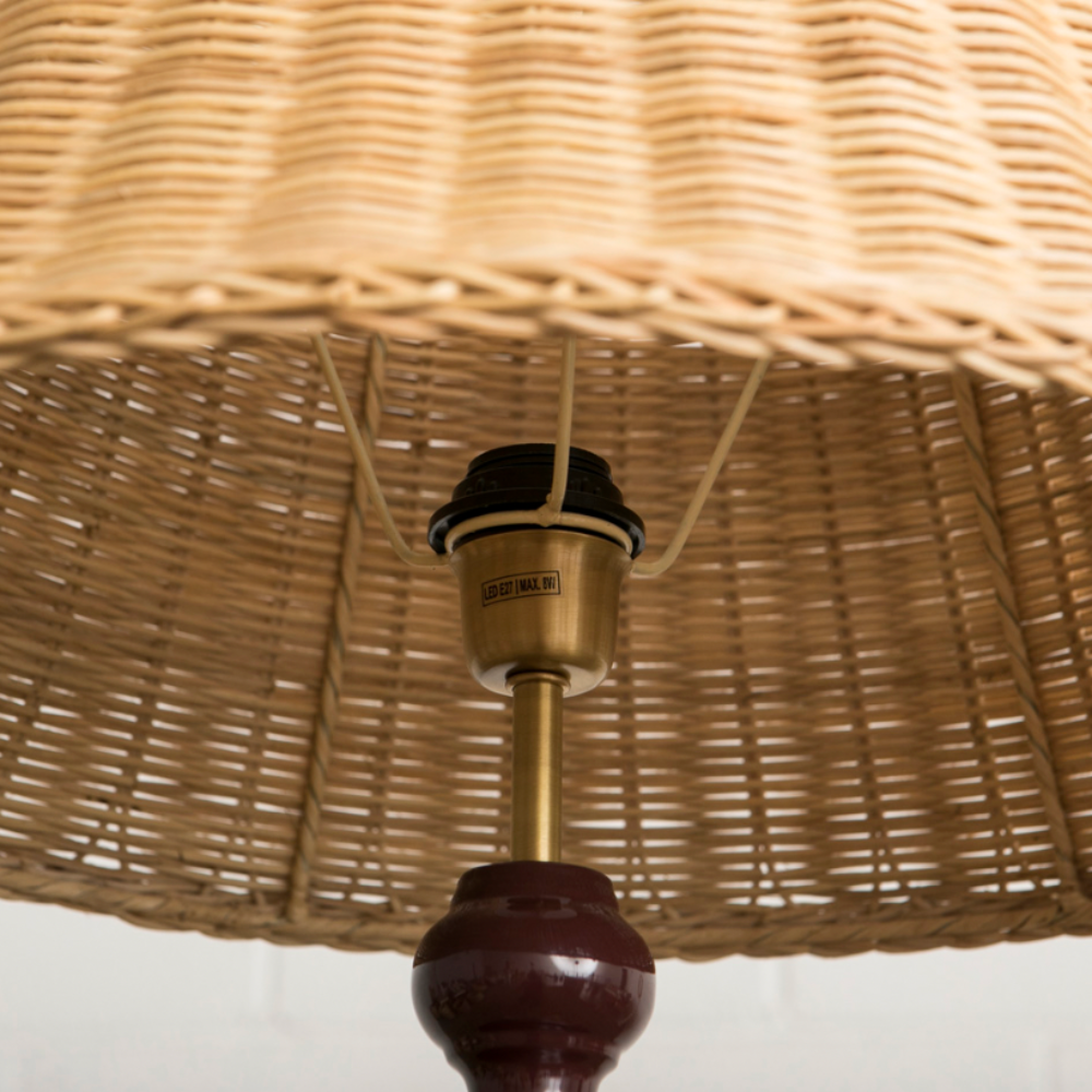 Pantalla de Ratán Areia M