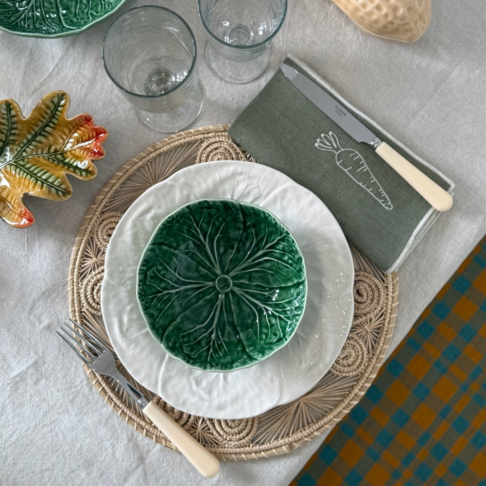 Set 4 Servilletas de Lino - Verduras