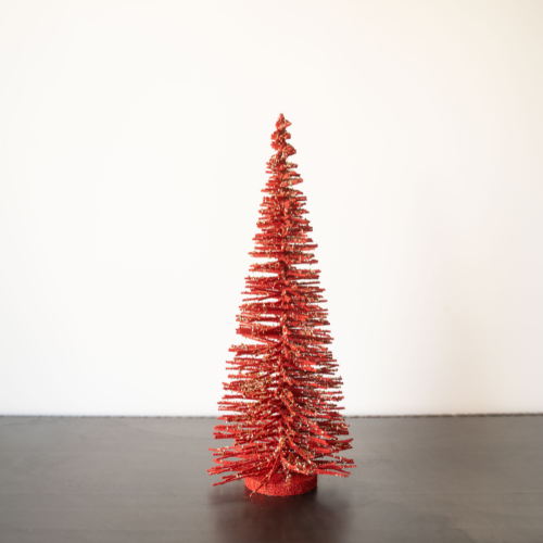 Arbol de Navidad Rojo L