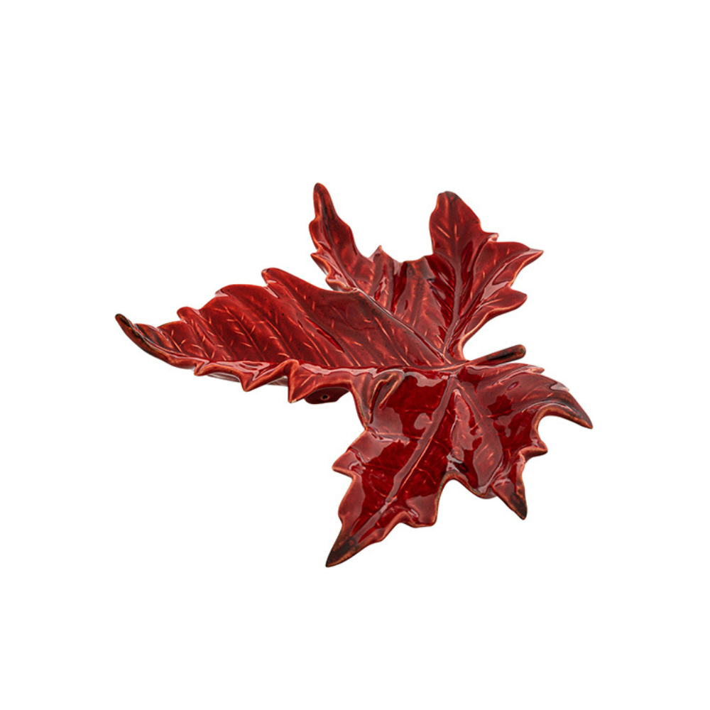 Small Reddish Banana Leaf