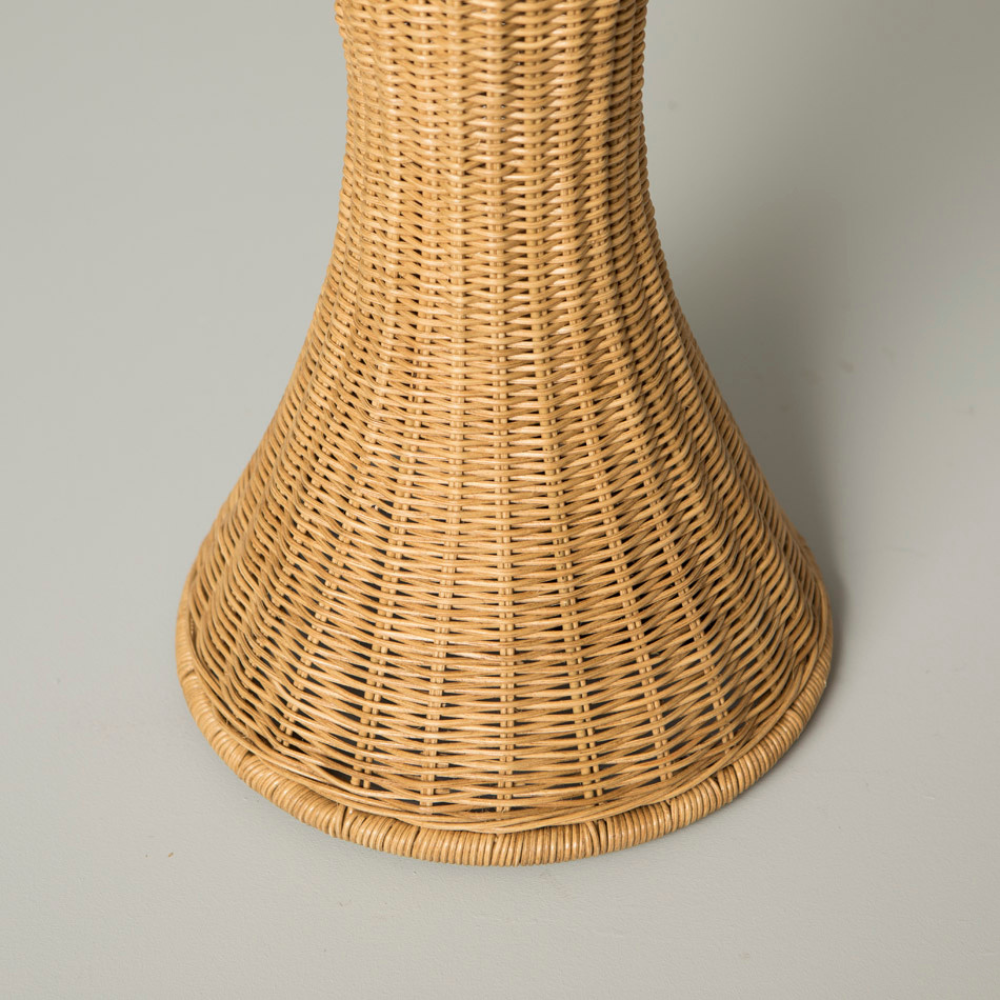 Lámpara de Pie Isabella de Ratán Natural