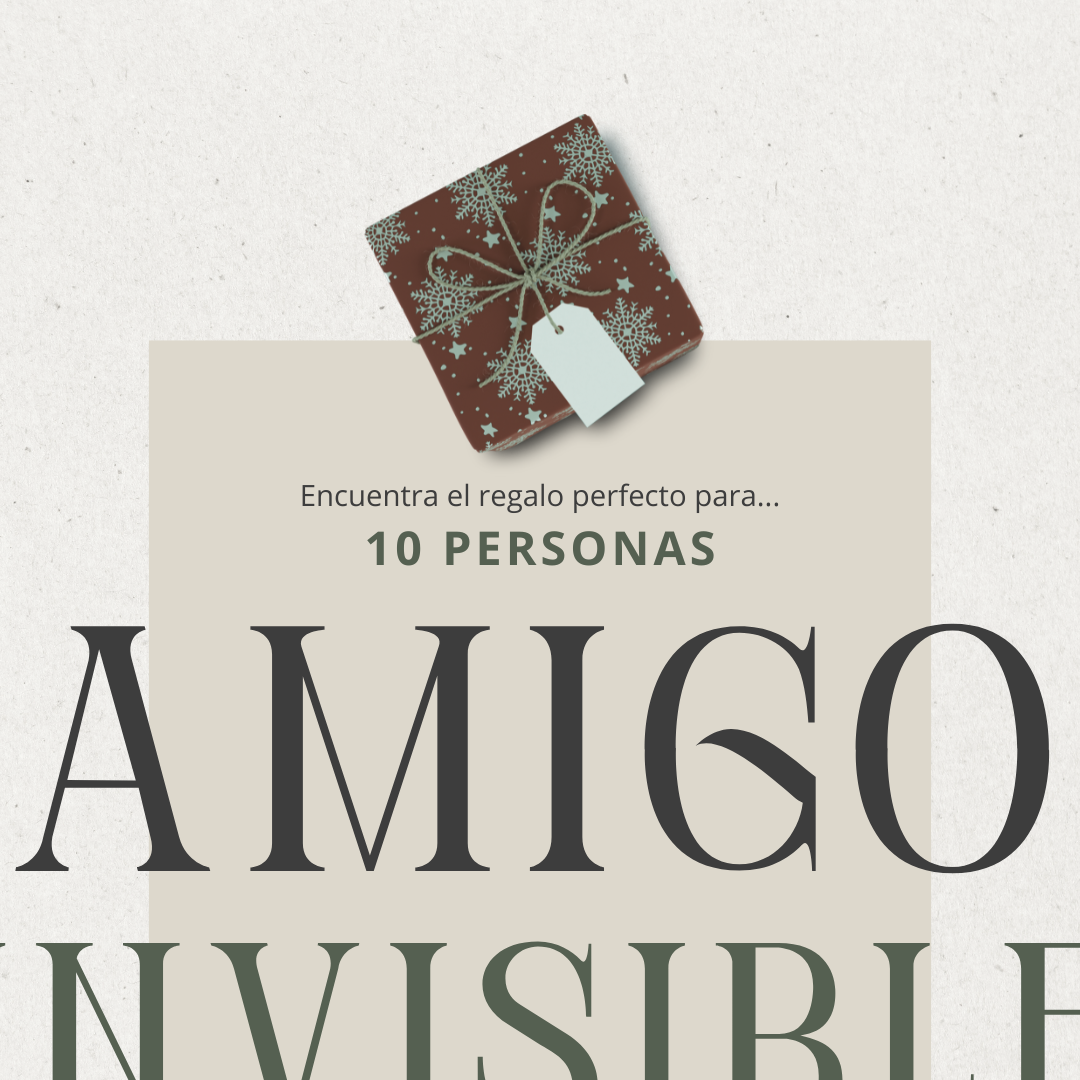 Pack Amigo Invisible 10 Personas
