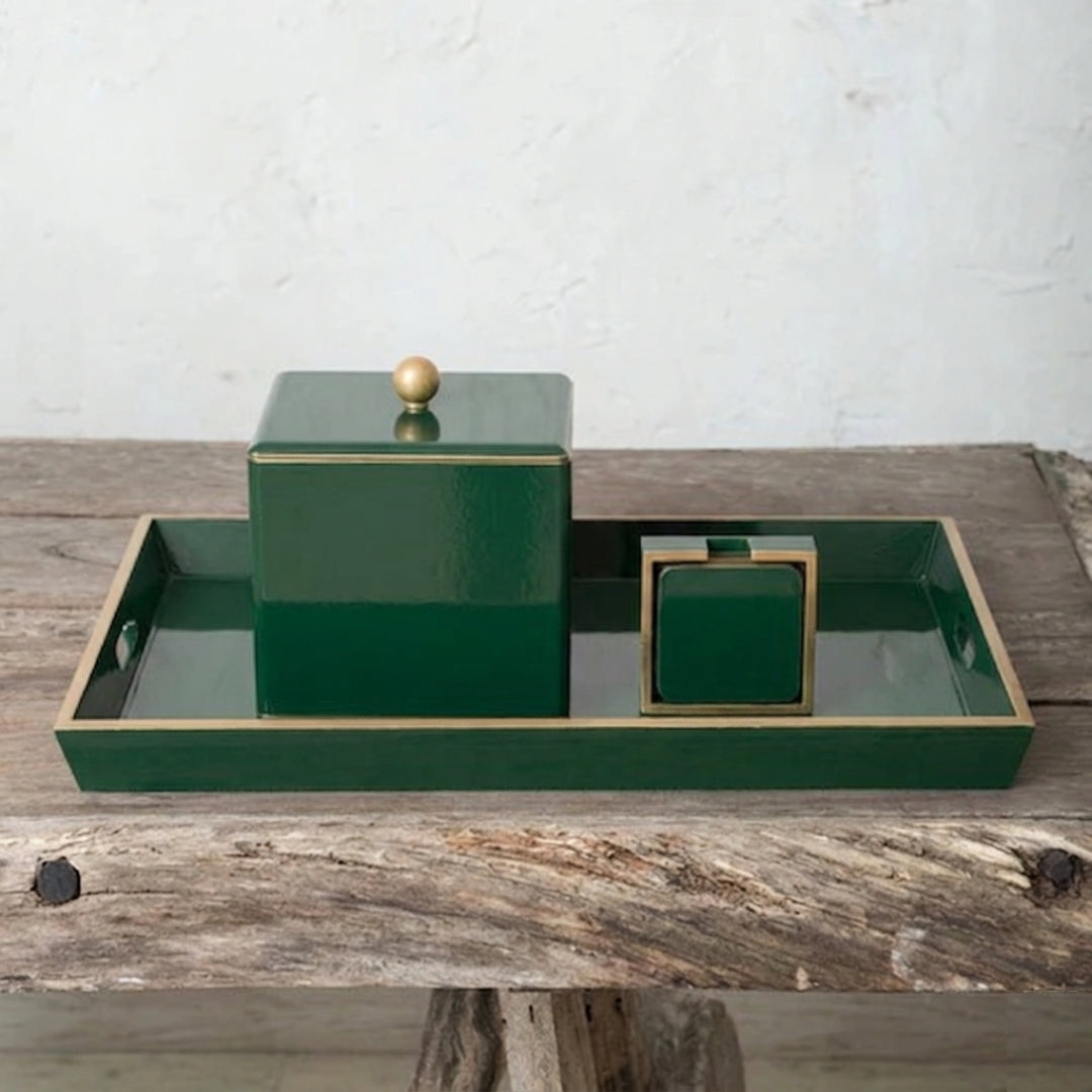 Lacquered Set - Green