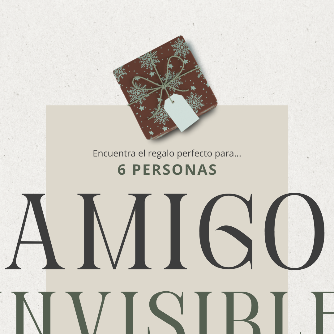 Pack Amigo Invisible 6 Personas
