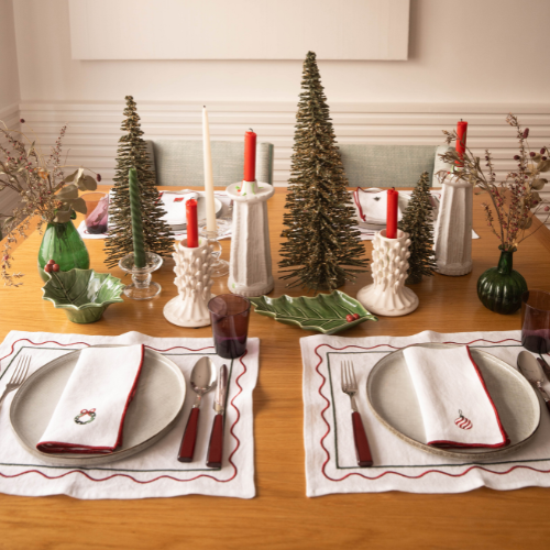 Set 4 Servilletas Navidad