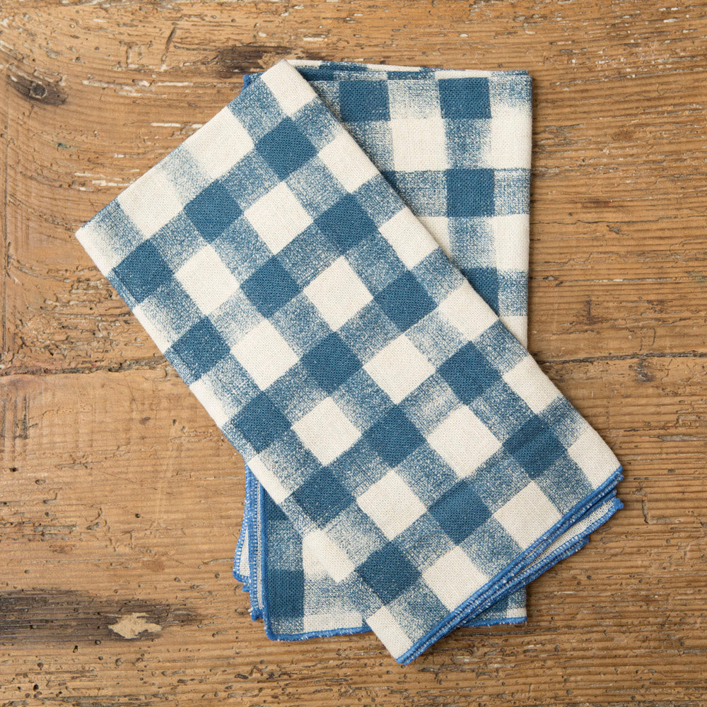 x2 Servilletas Vichy - Azul