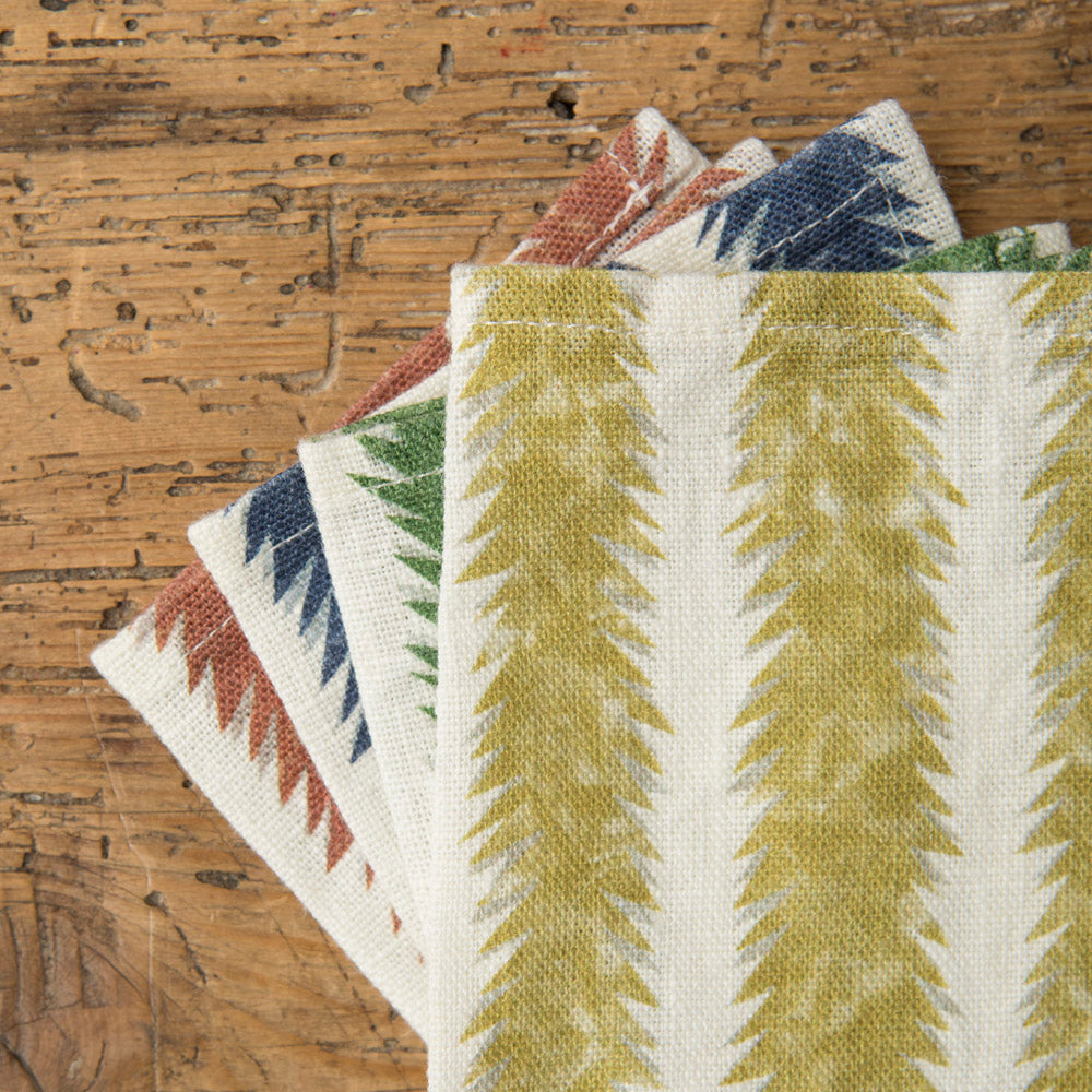 Set 4 Servilletas Cóctel Atria Mini Multicolor