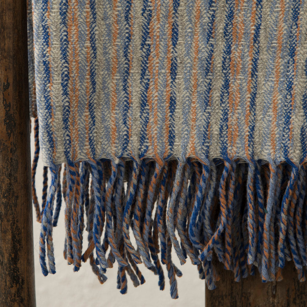 Lumen Blanket - Blue and Orange