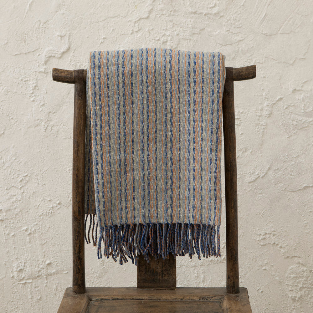 Lumen Blanket - Blue and Orange