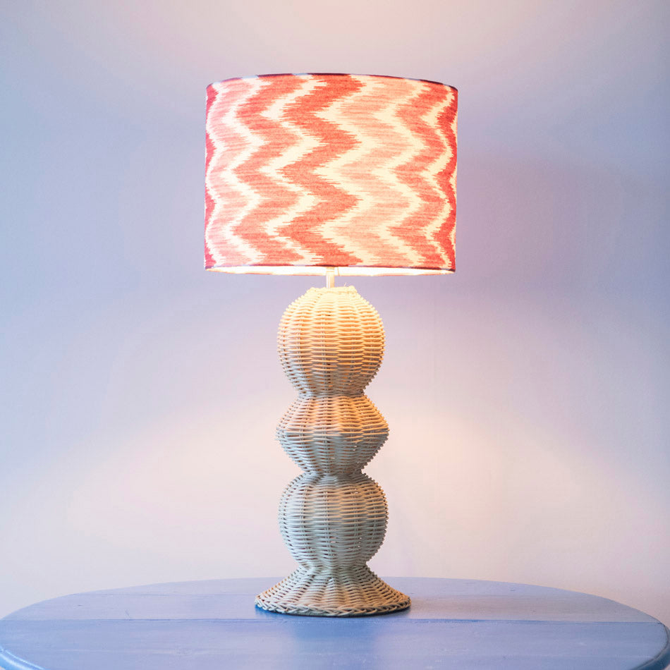 Ziggy Rattan Table Lamp