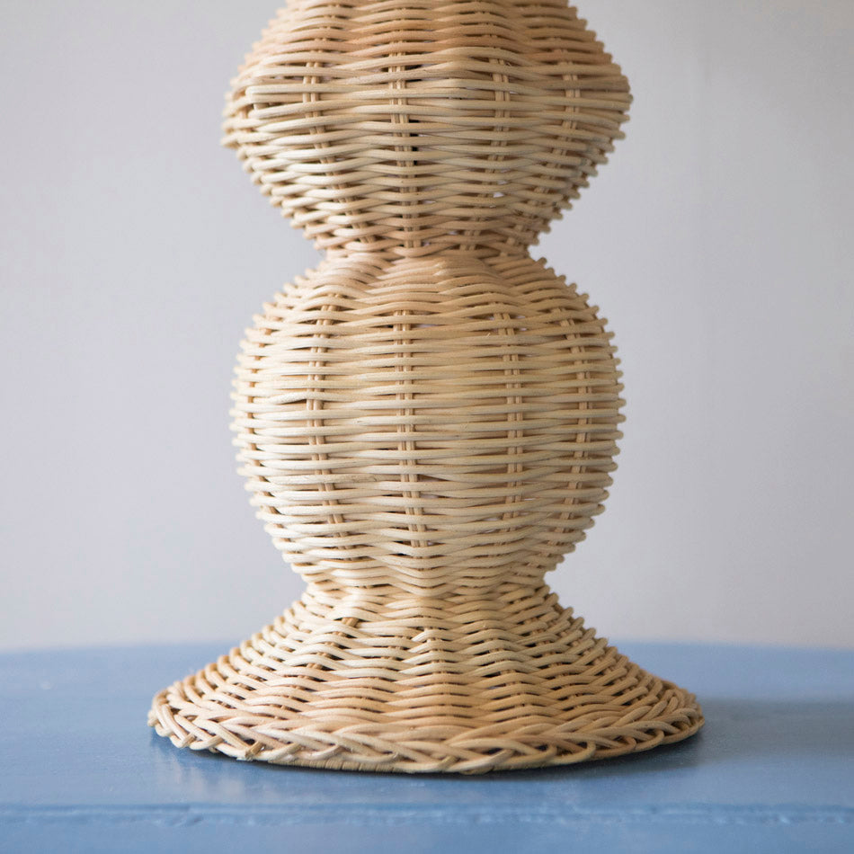 Ziggy Rattan Table Lamp