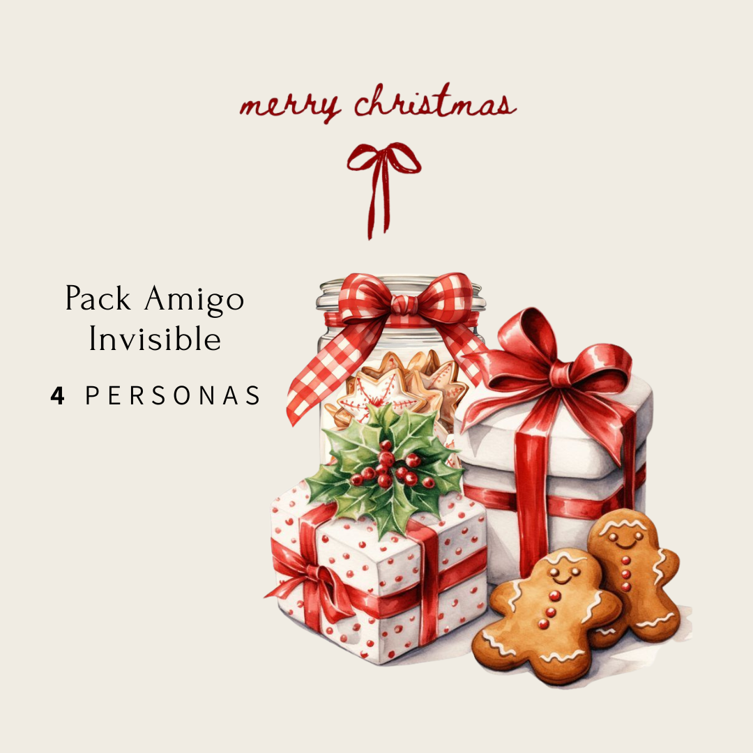 Secret Santa Pack for 4 People