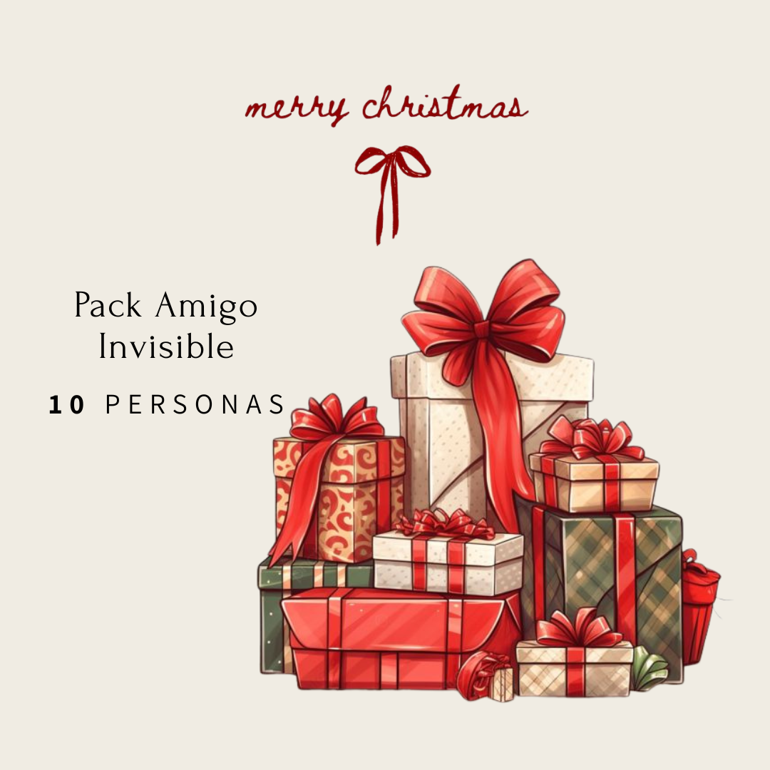 Secret Santa Pack for 10 People