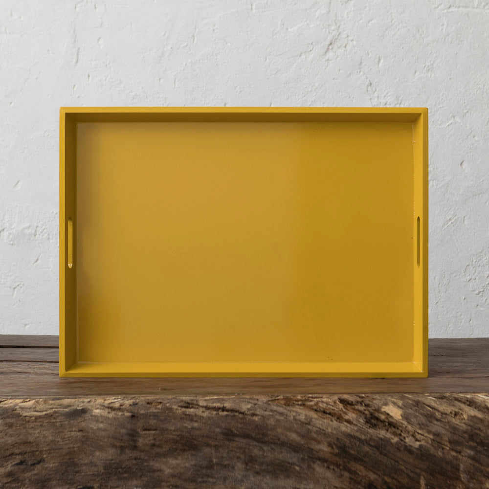 Lacquered Set - Mustard