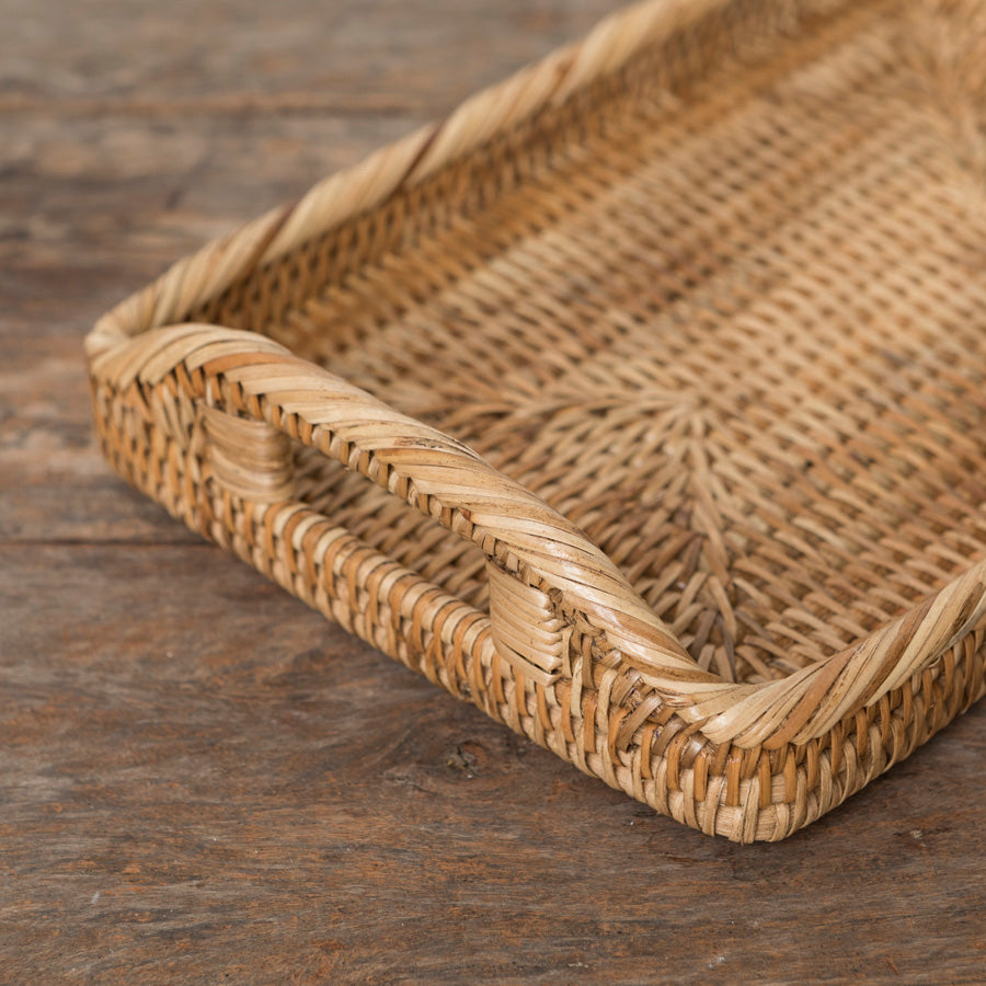 Bandeja Rectangular Ratán XS