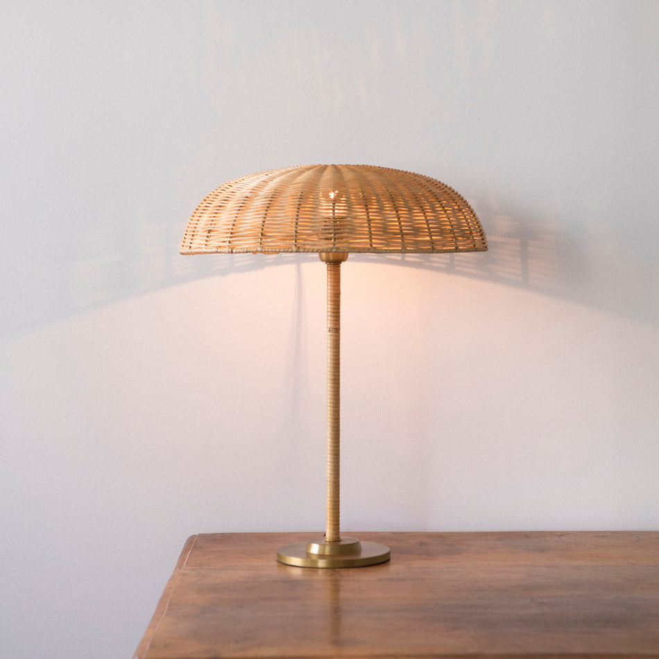 Balzac Rattan Table Lamp