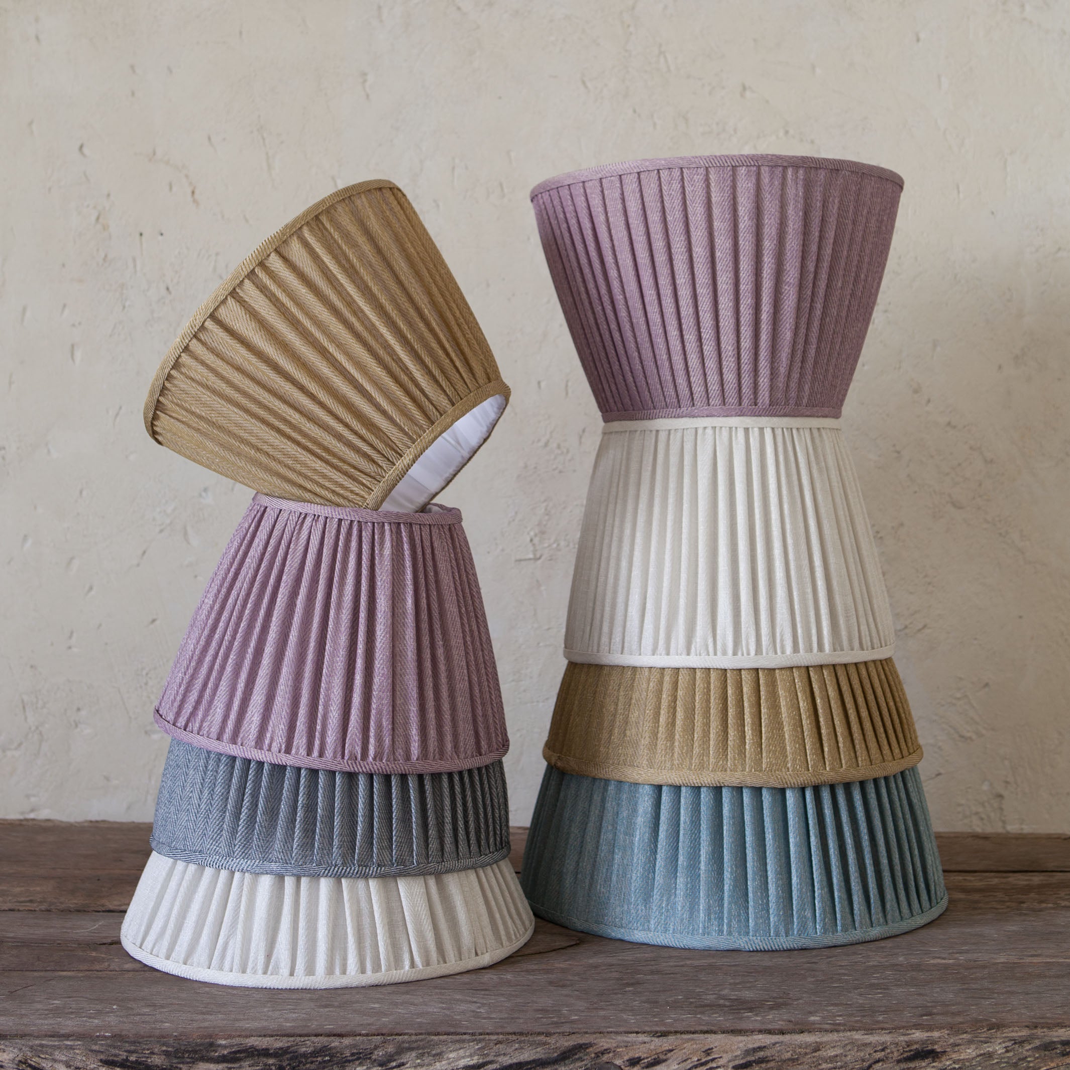 Chloe Lilac Pleated Shade