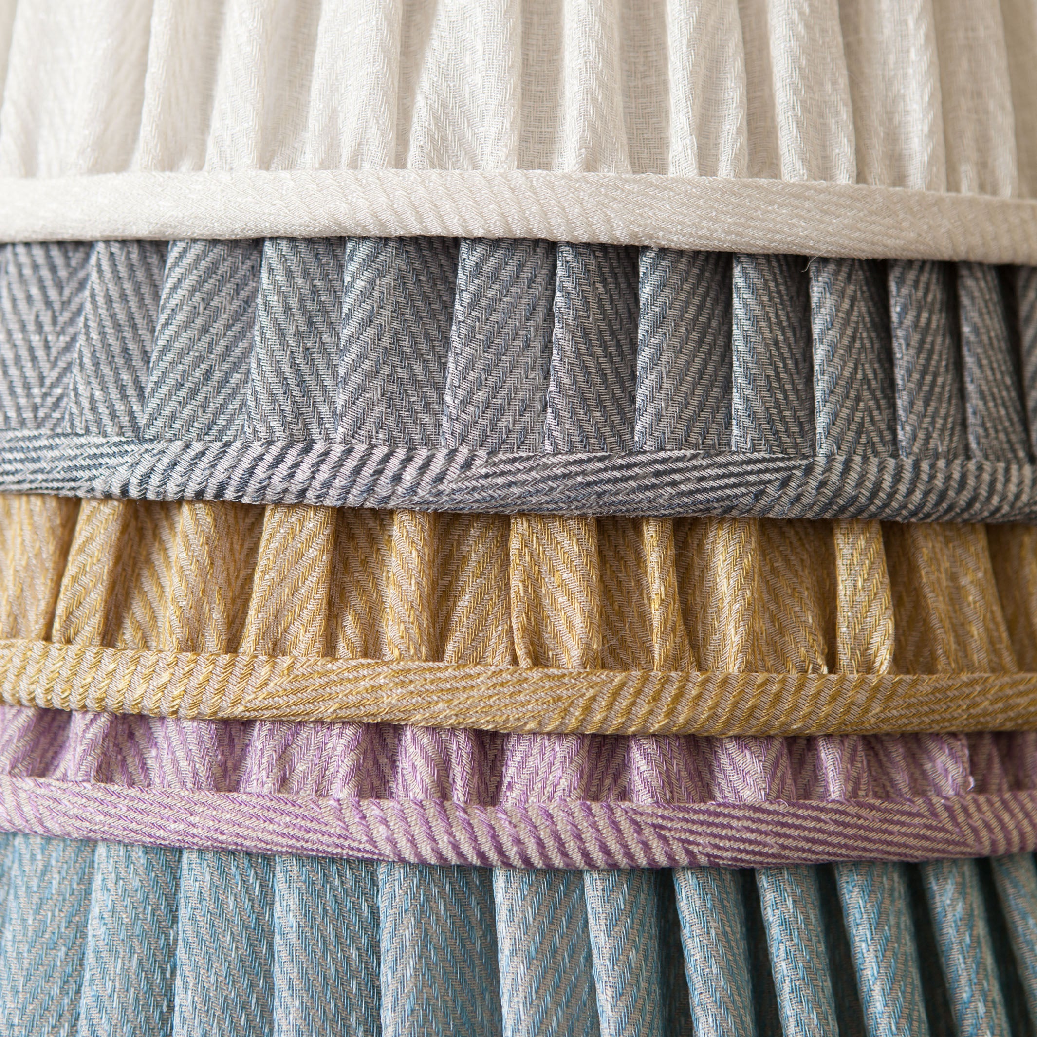Chloe Lilac Pleated Shade