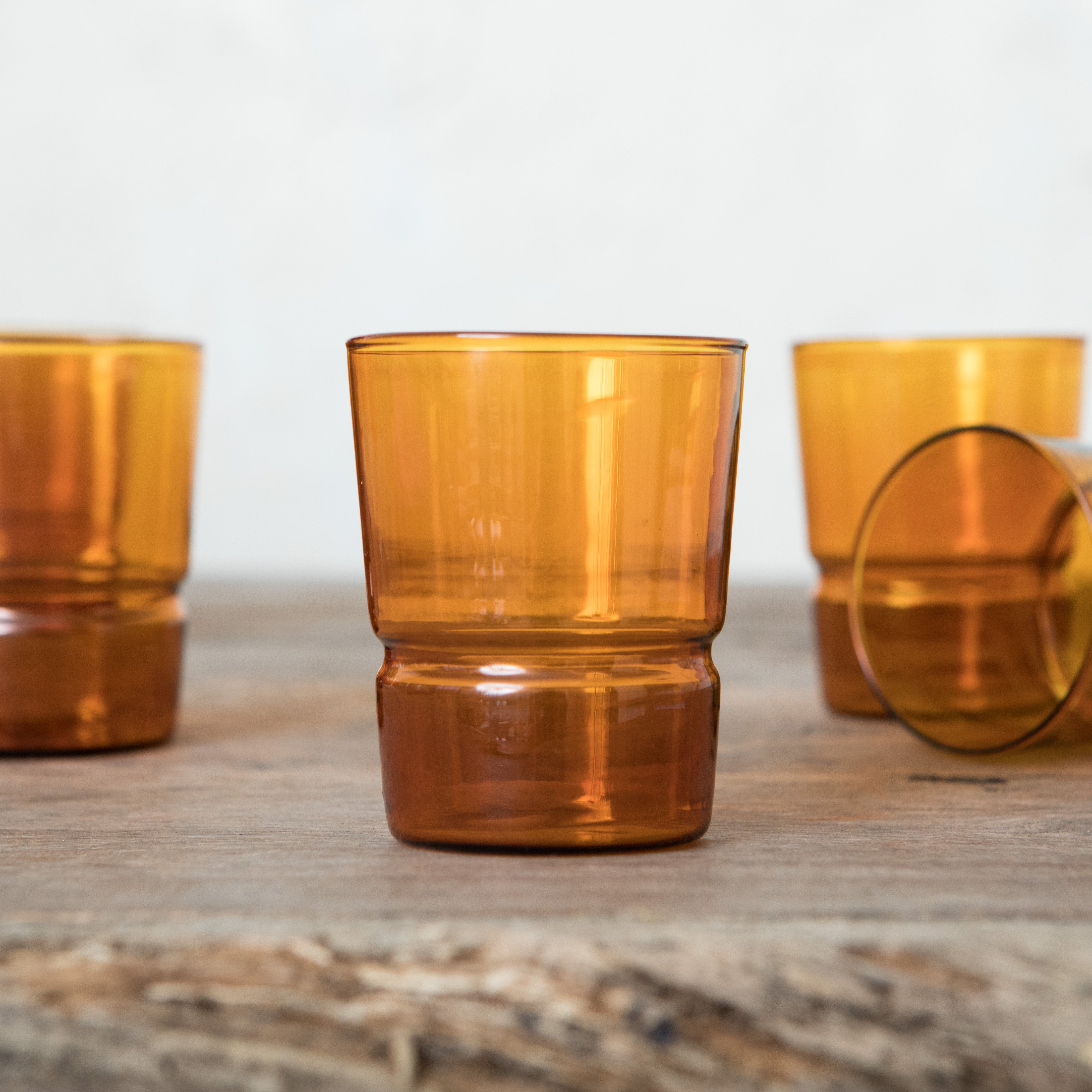 Vaso Ámbar de Borosilicato