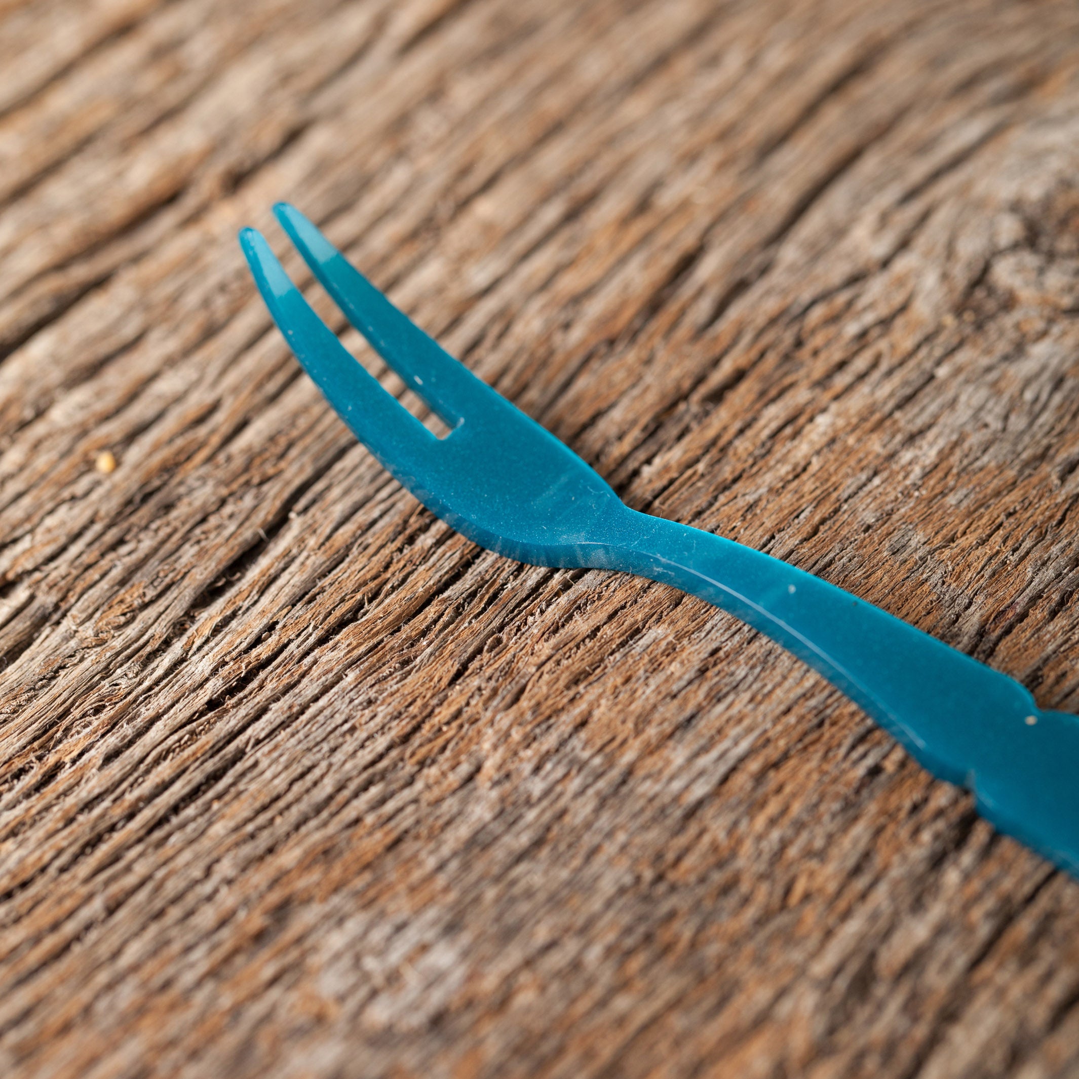 Tenedor de Cóctel Turquesa