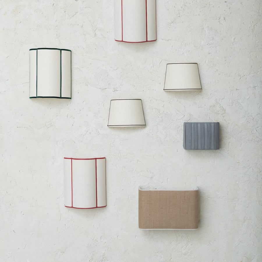 Red Waves Wall Lamp