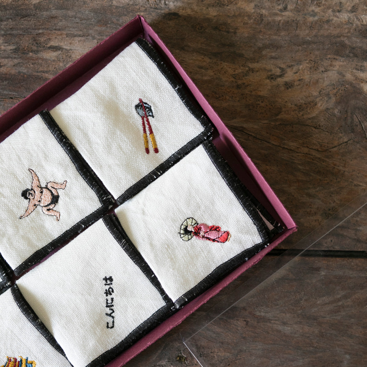 Japan Cocktail Linen Napkins Katira