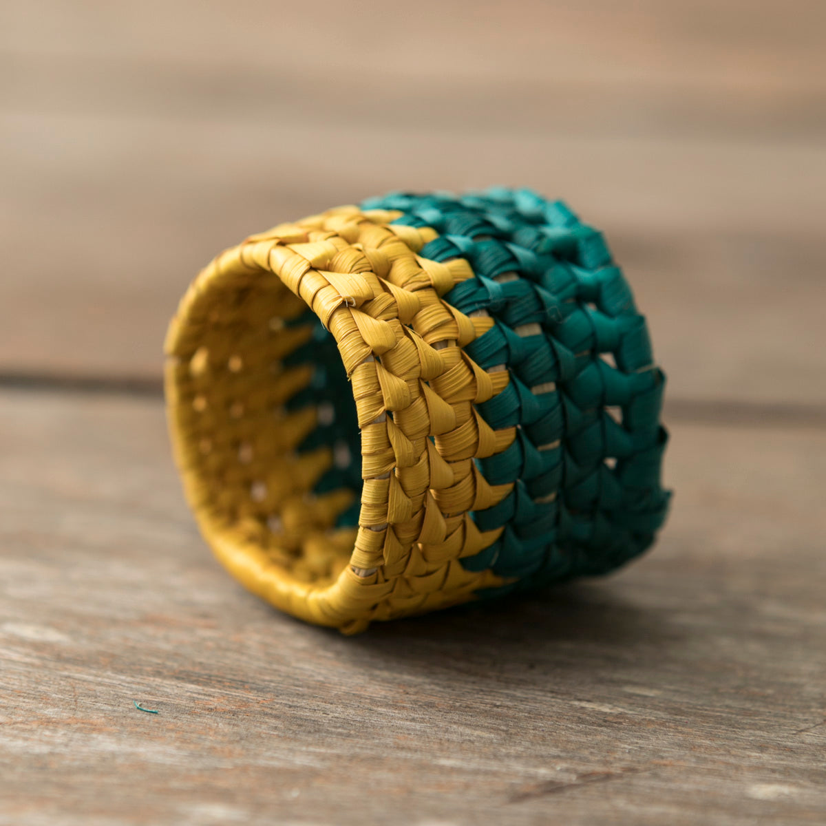 Bicolor Mixtec Napkin Holder