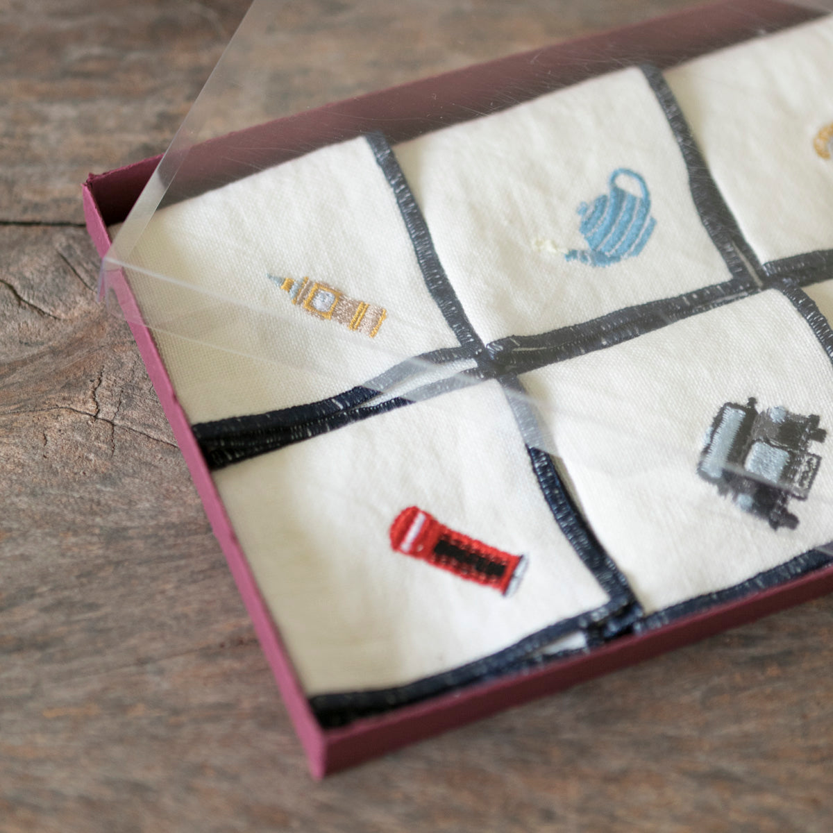 Linen Cocktail Napkins - UK