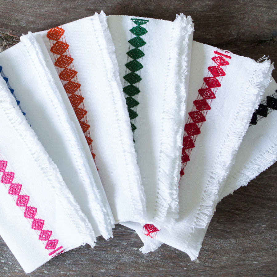 Servilleta Tejida - Naranja