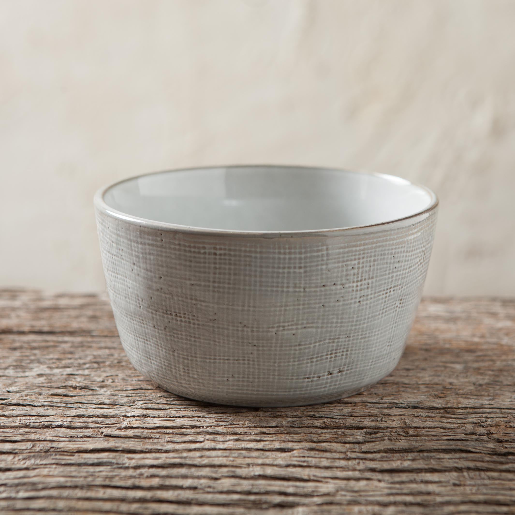 Cuenco Stoneware Blanco