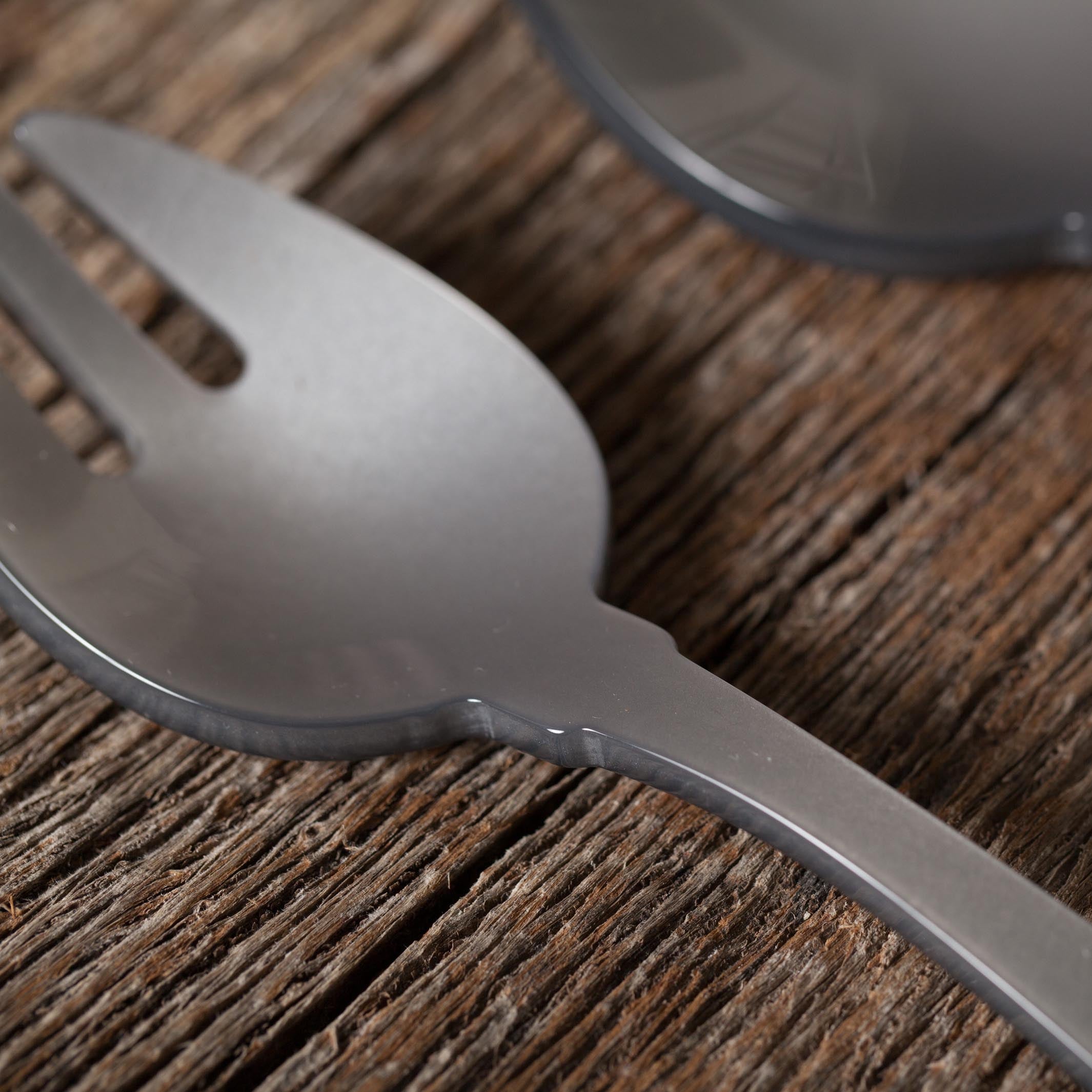 Grey Salad Serving Set