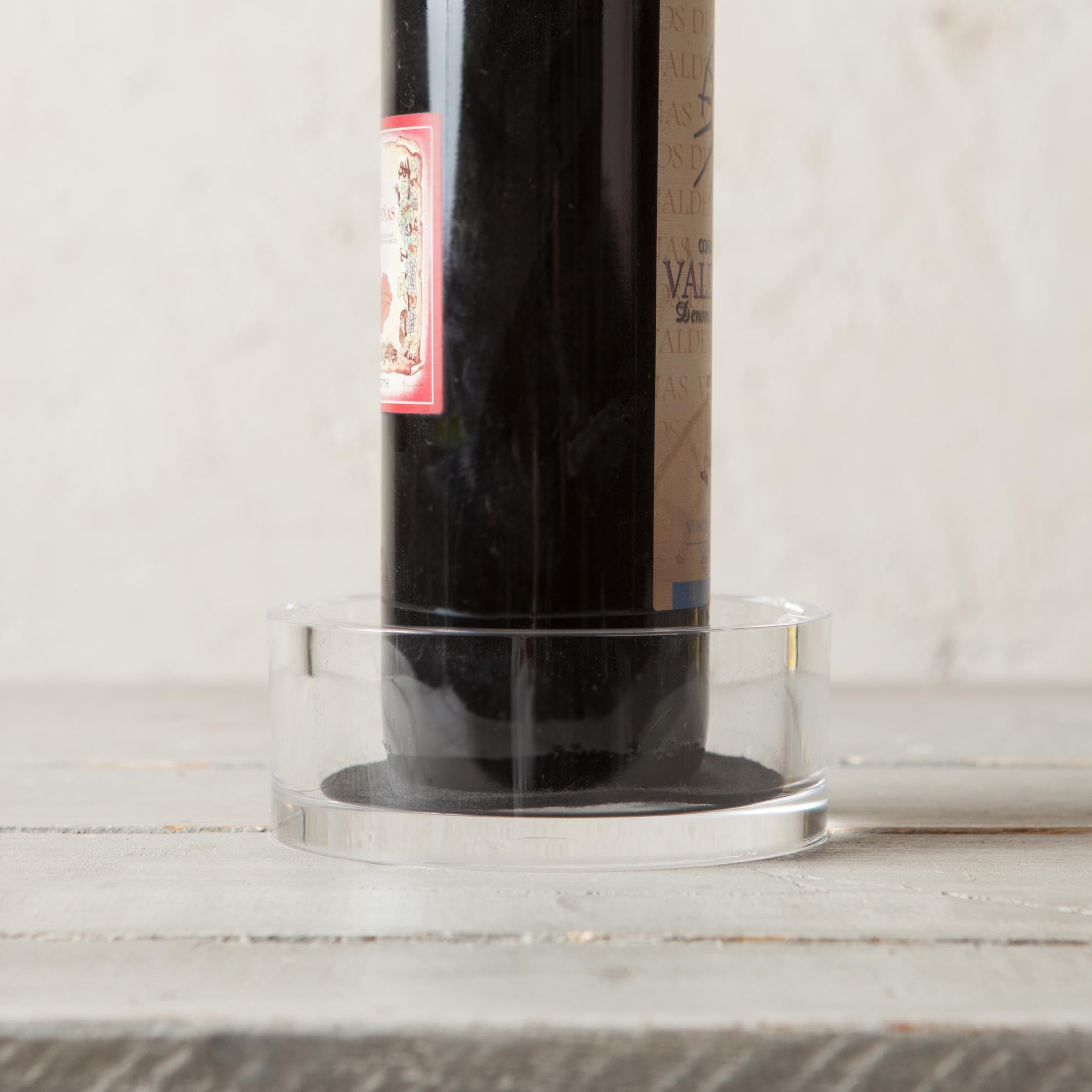 Posa Botellas de Vino de Acrílico