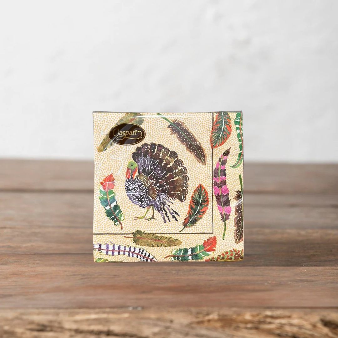 Plumage Paper Cocktail Napkins 