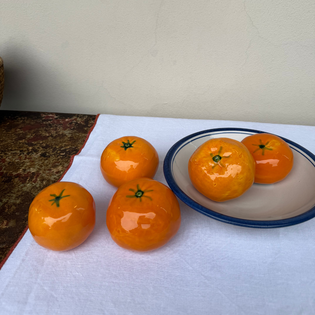 Mandarina de Cerámica