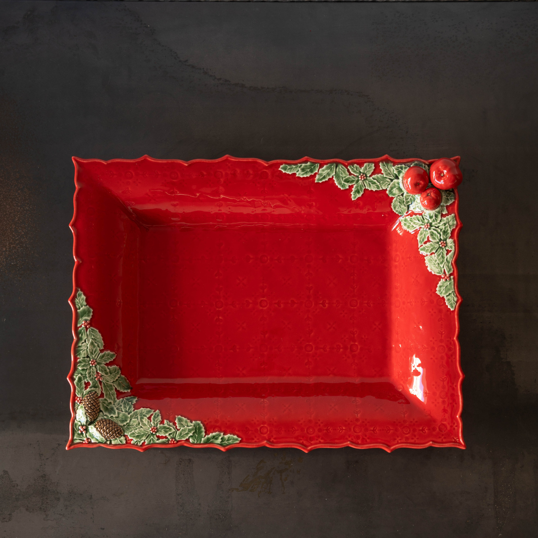 Red Christmas Fountain