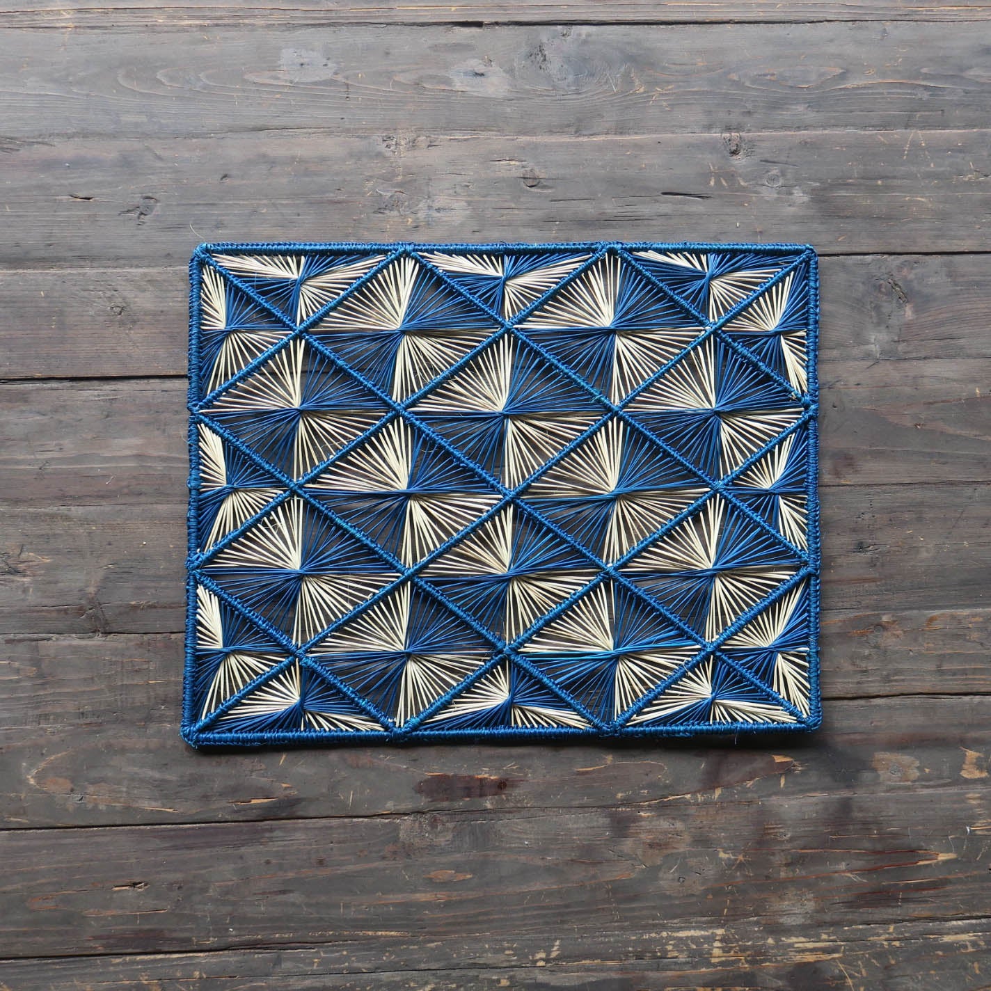 Blue Rectangular Placemat