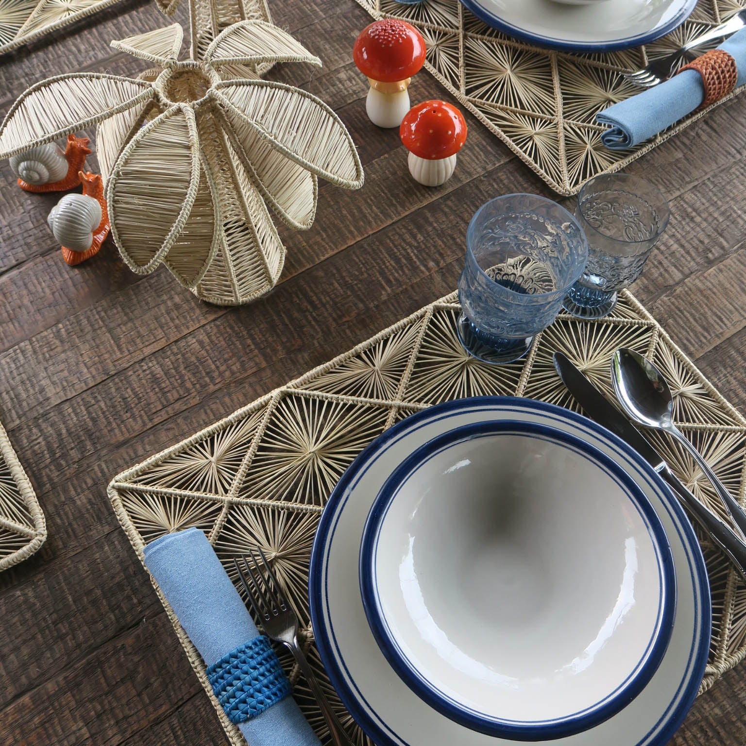 Natural Individual Tablecloth