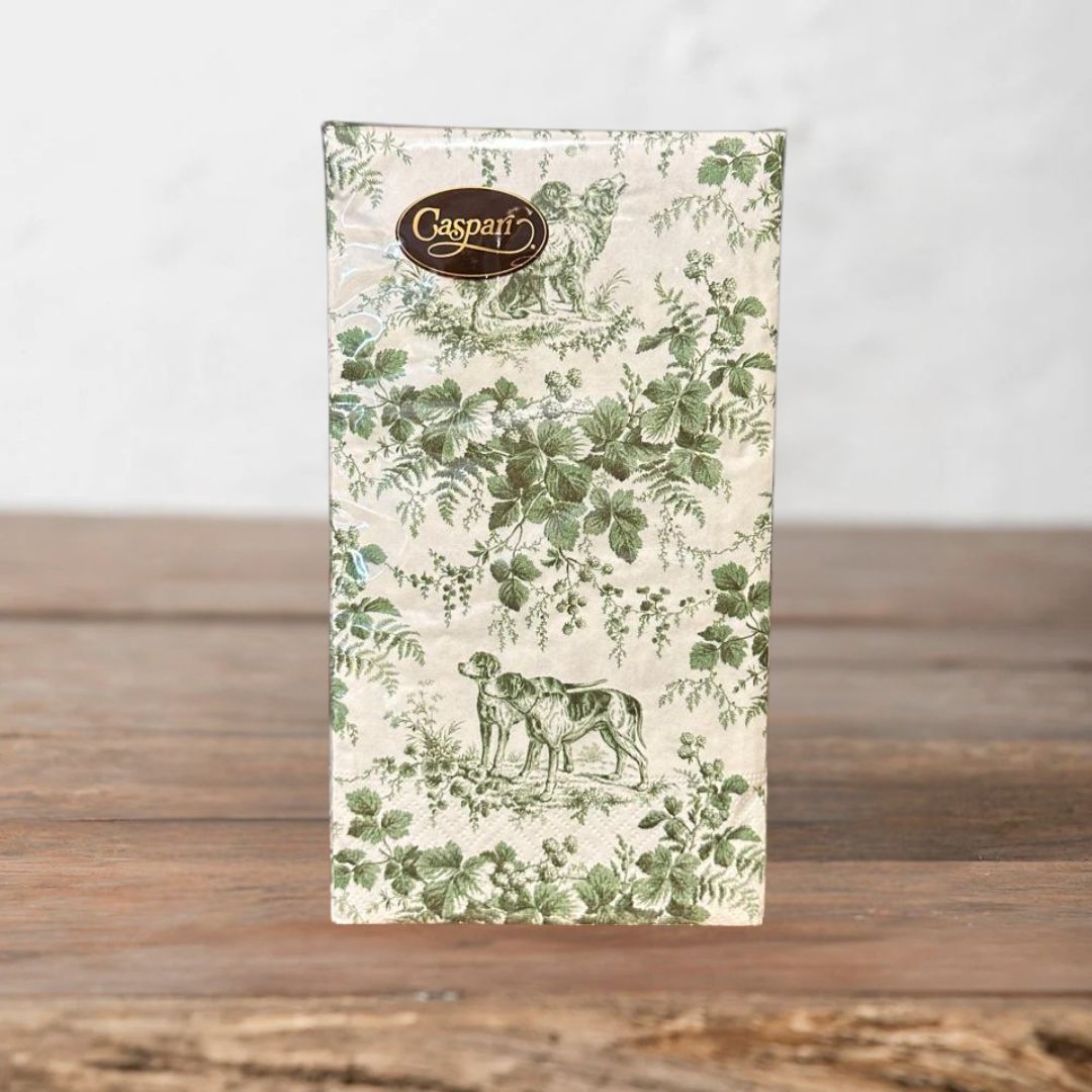 Evergreen Hunting Paper Buffet Napkins 