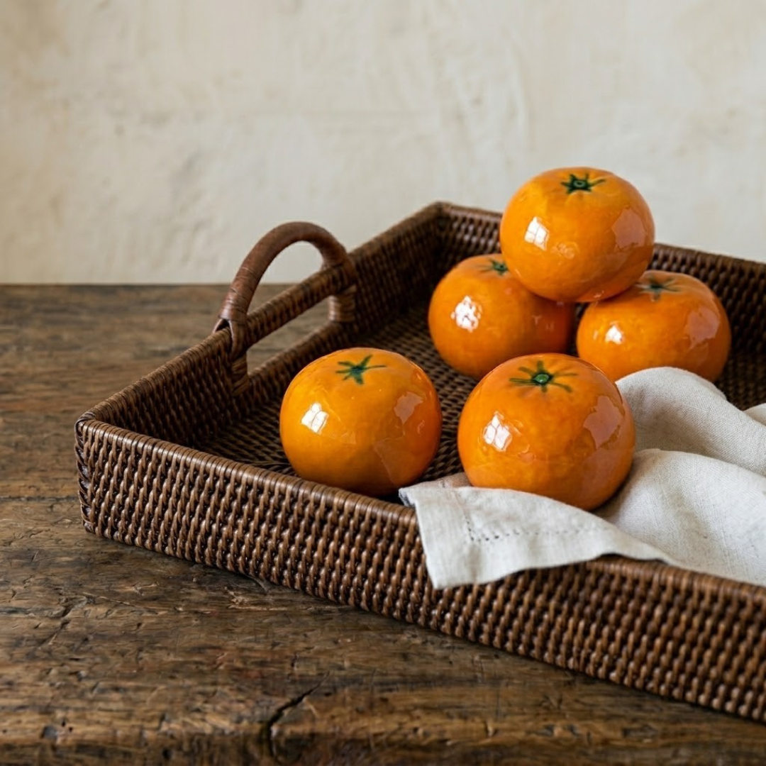 Mandarina de Cerámica