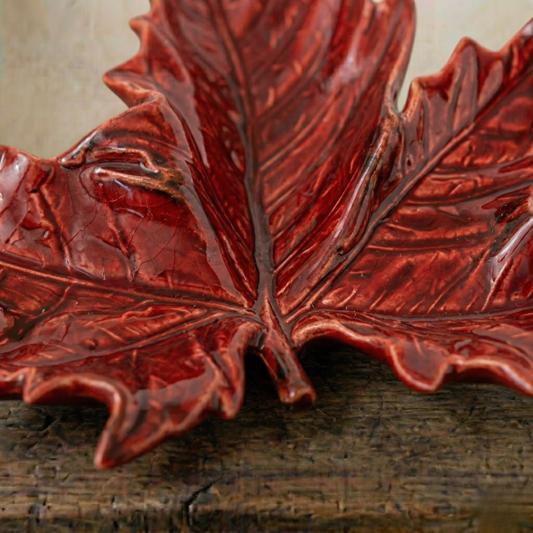 Hoja de Plátano Pequeña Rojiza