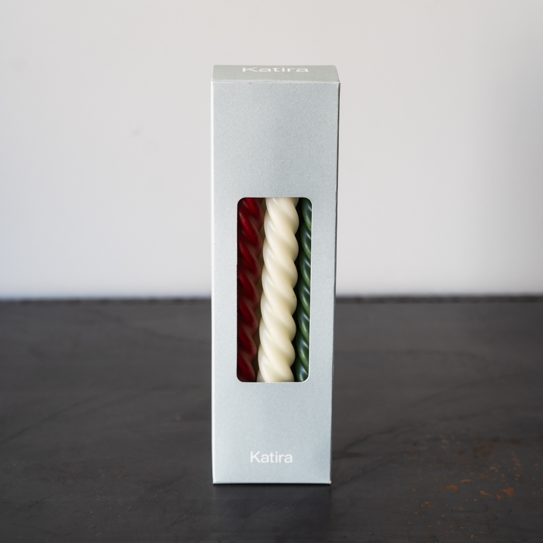 Box x6 Curly Candles