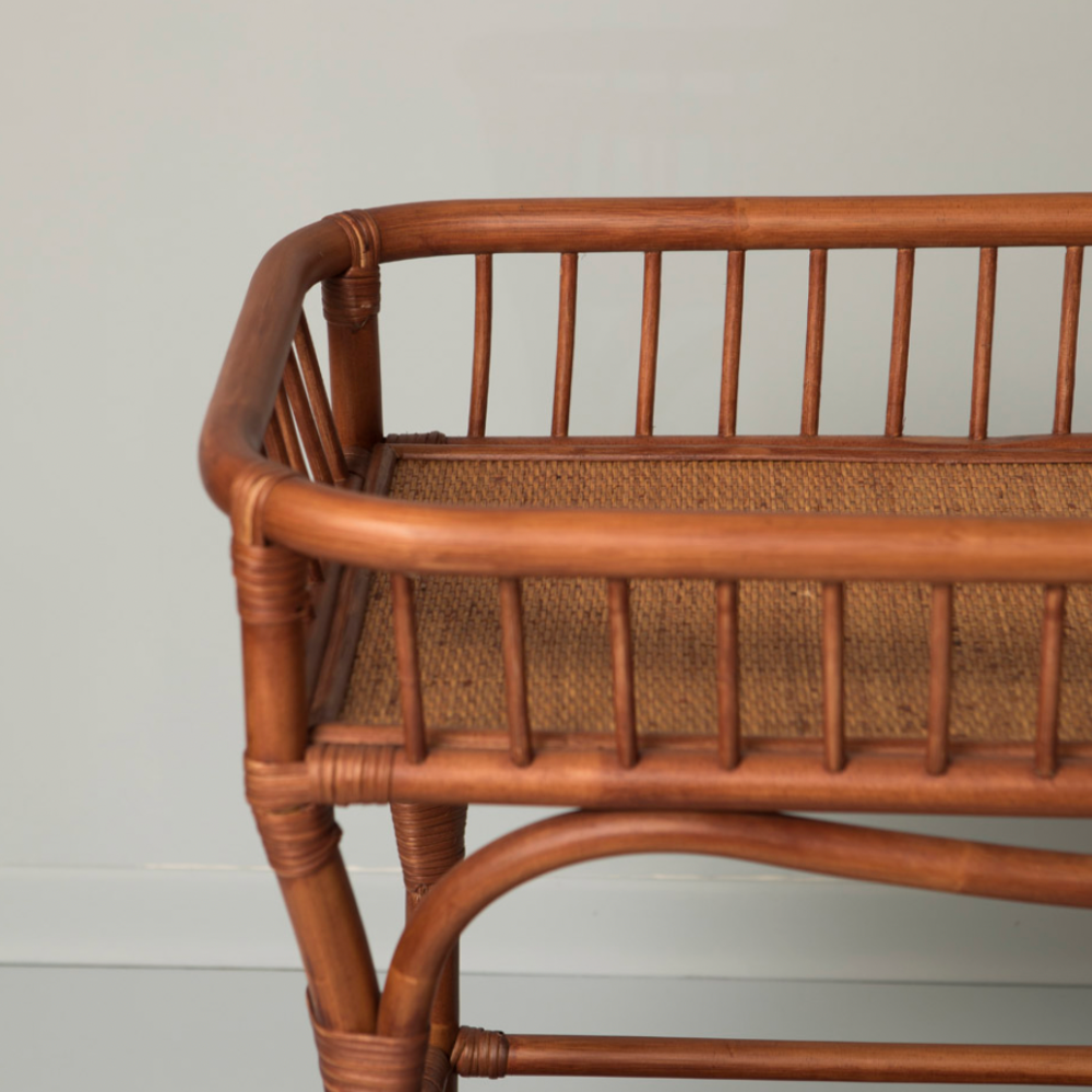 Carrito de Bar de Ratán Coppelia