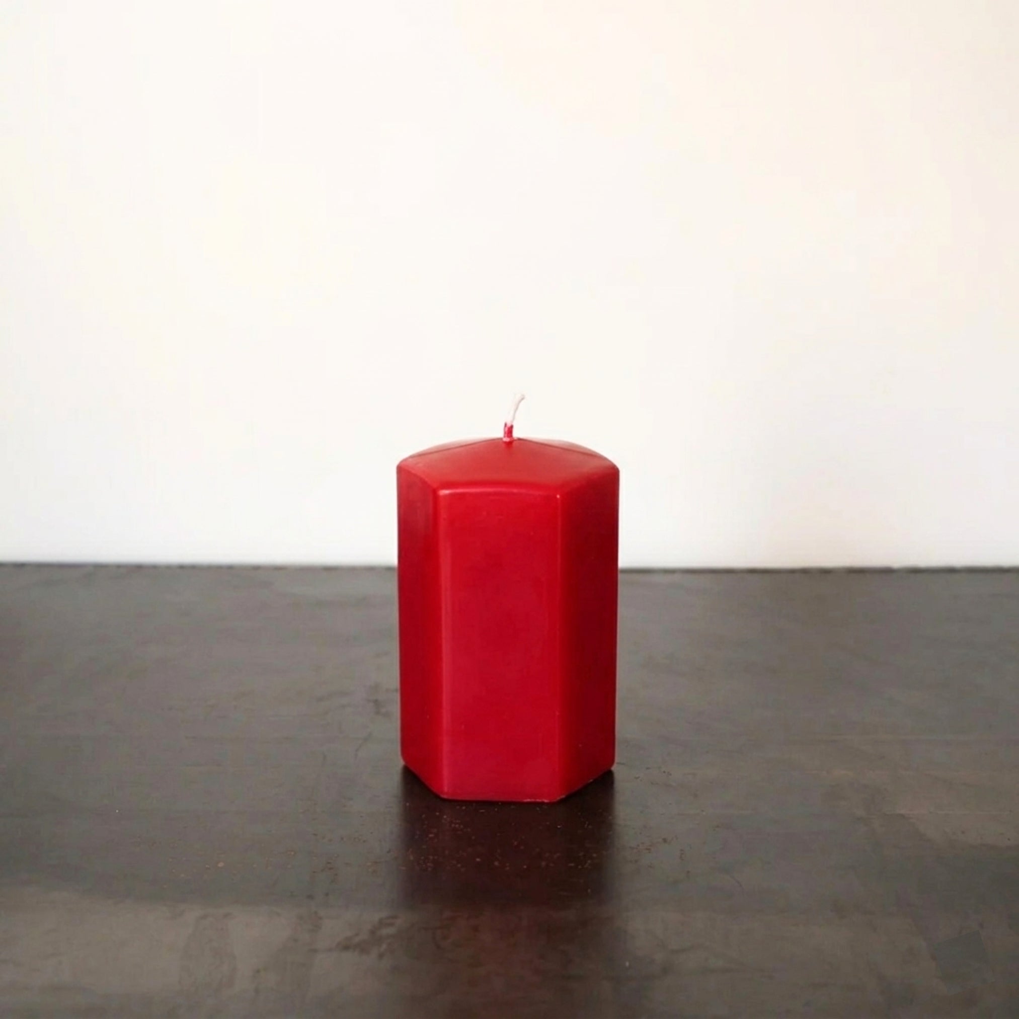 Vela Hexágono Rojo S