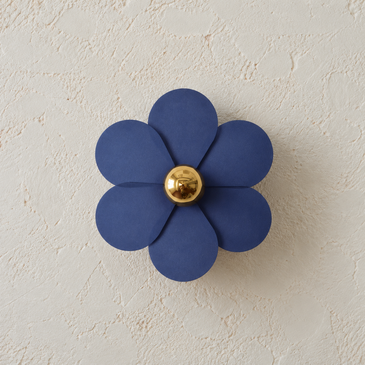 Blue Flower Applique 30cm