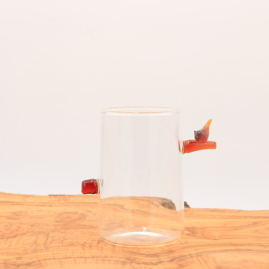 Bird Vase- Orange