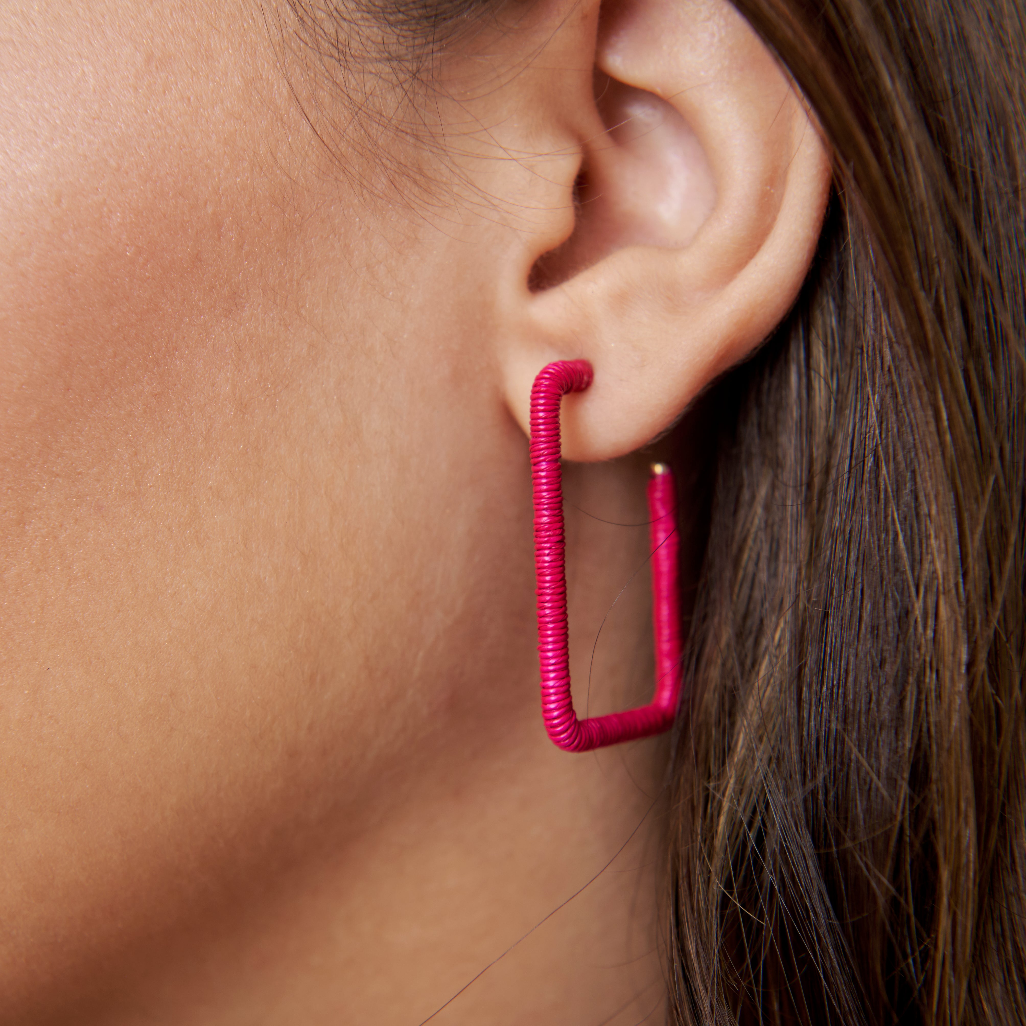 Pendientes Rectangulares S