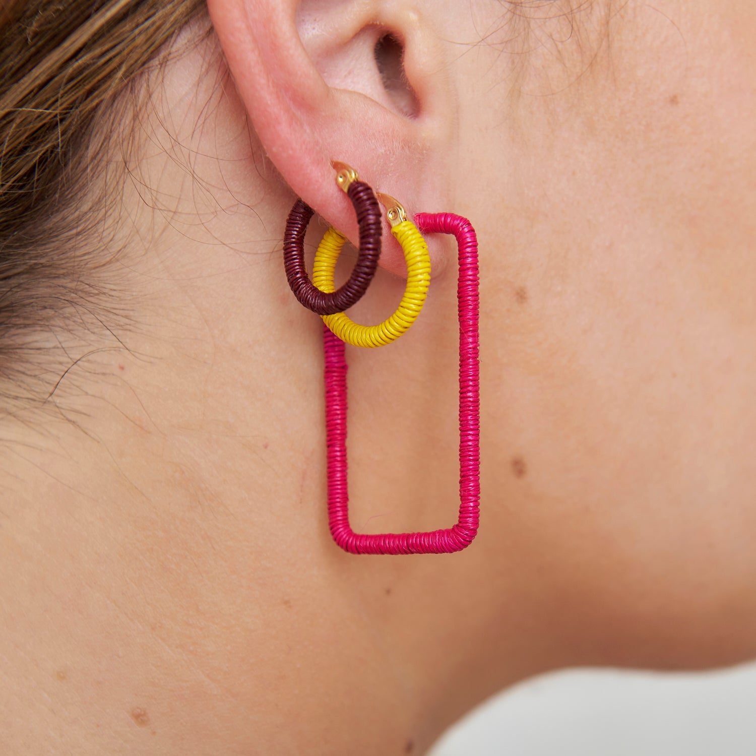 Rectangular Earrings