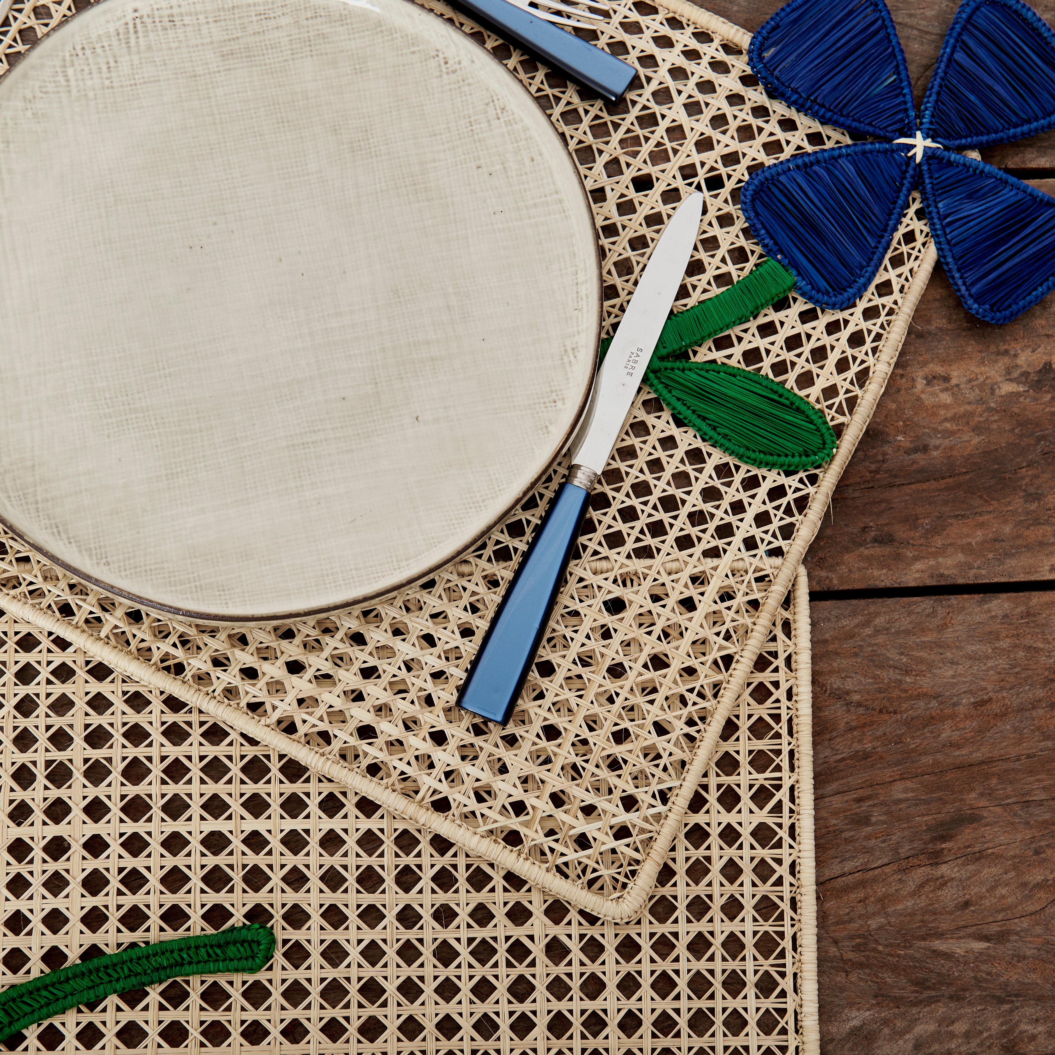 Blue Flower Placemat