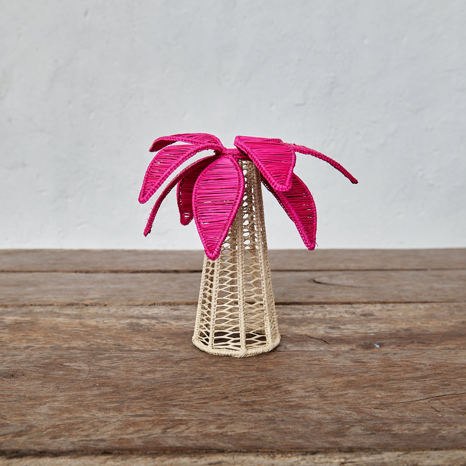 Candelabro Palmera Fucsia M